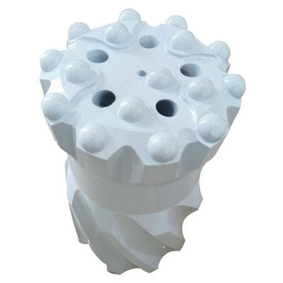 螺旋易返式球齿钎头