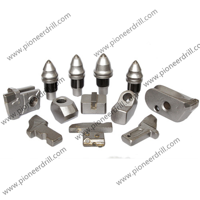 Engineering pile machine drilling tool